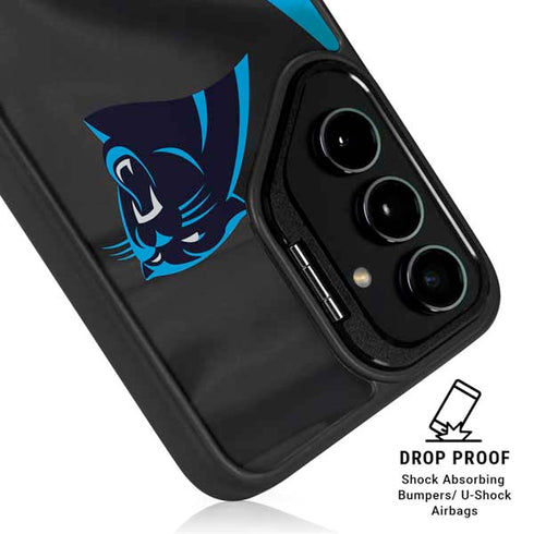 NFL Carolina Panthers Galaxy S24 FE Kickstand Case